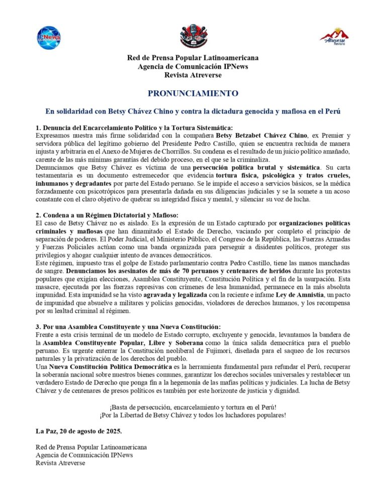PRONUNCIAMIENTO